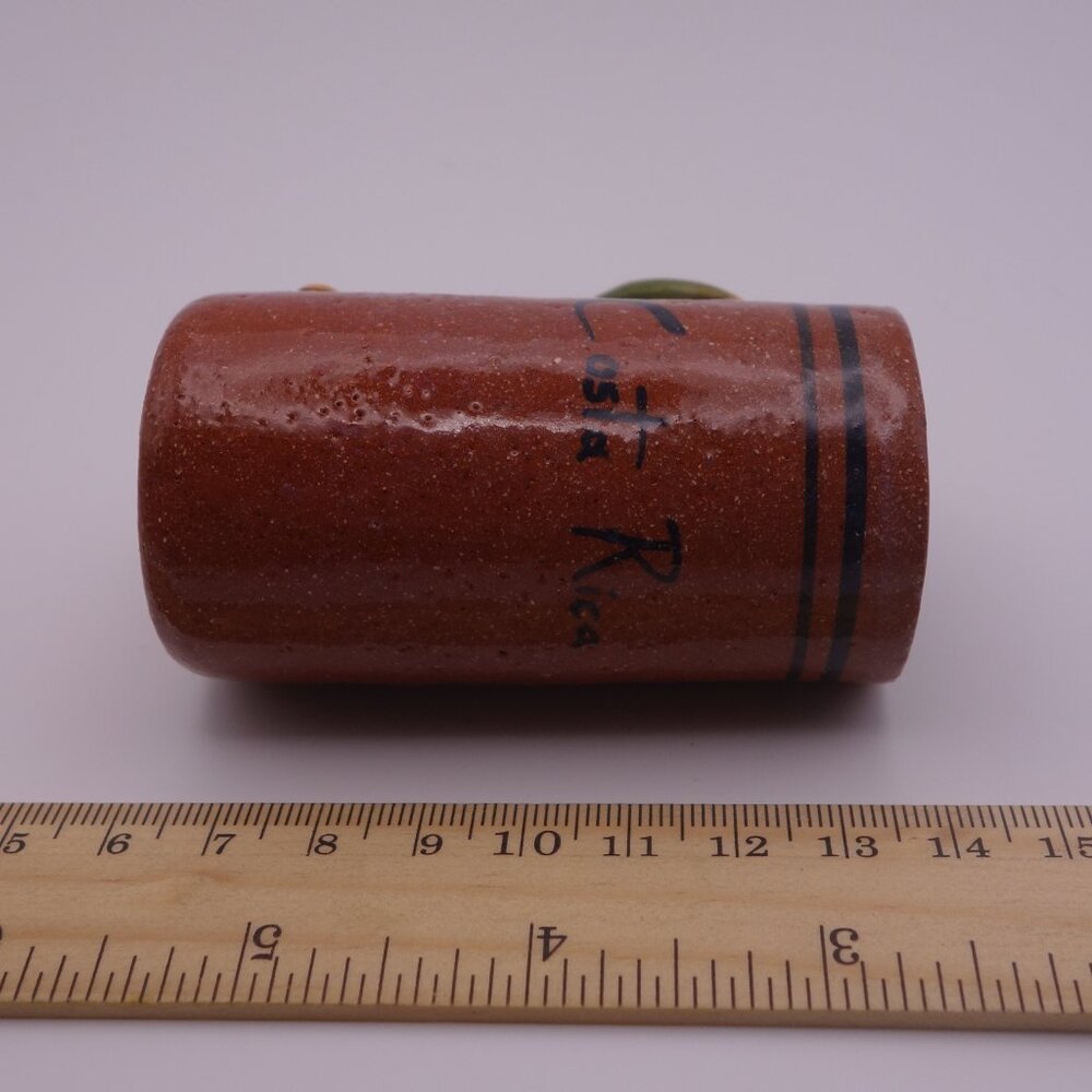 Lizard Handle Costa Rica Ceramic Shot Glass - Picture 9 of 10